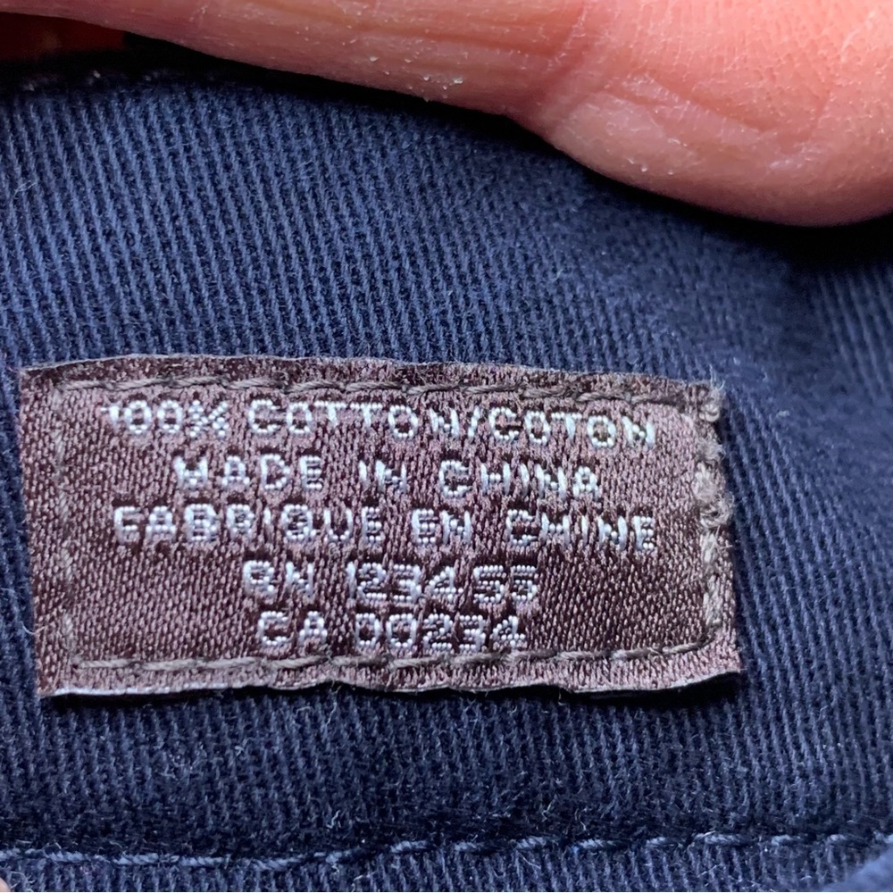 Black Brown 1826 Navy Flat Front Chino Short- 38 - Picture 7 of 15